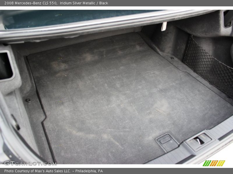 Iridium Silver Metallic / Black 2008 Mercedes-Benz CLS 550