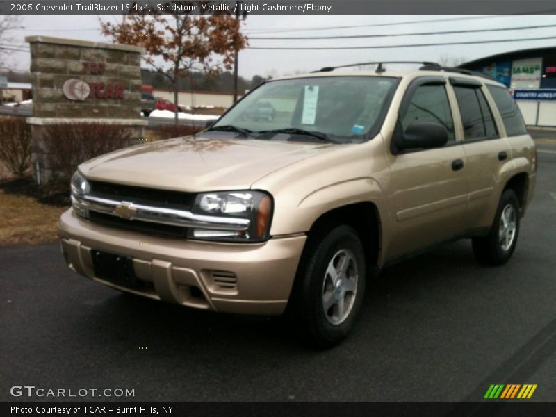 Sandstone Metallic / Light Cashmere/Ebony 2006 Chevrolet TrailBlazer LS 4x4