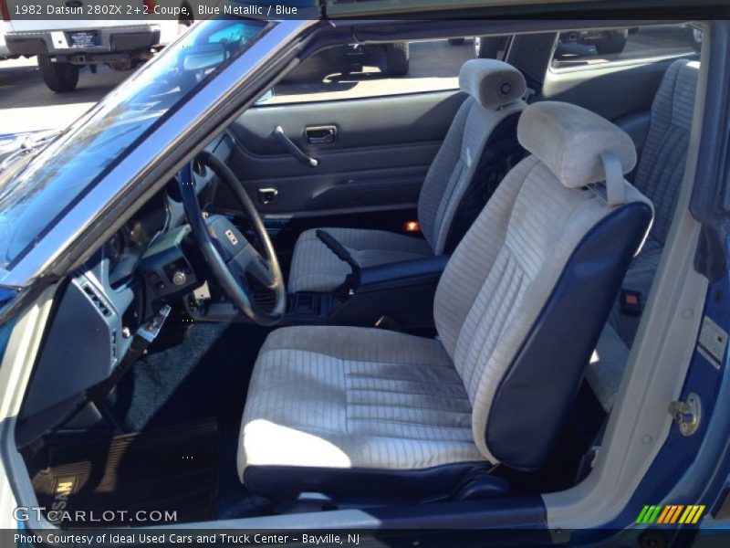 Front Seat of 1982 280ZX 2+2 Coupe