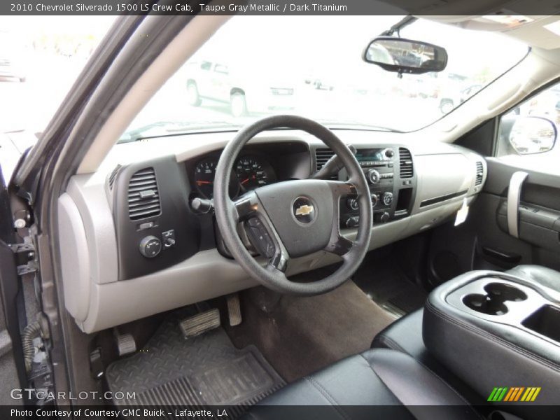 Dark Titanium Interior - 2010 Silverado 1500 LS Crew Cab 