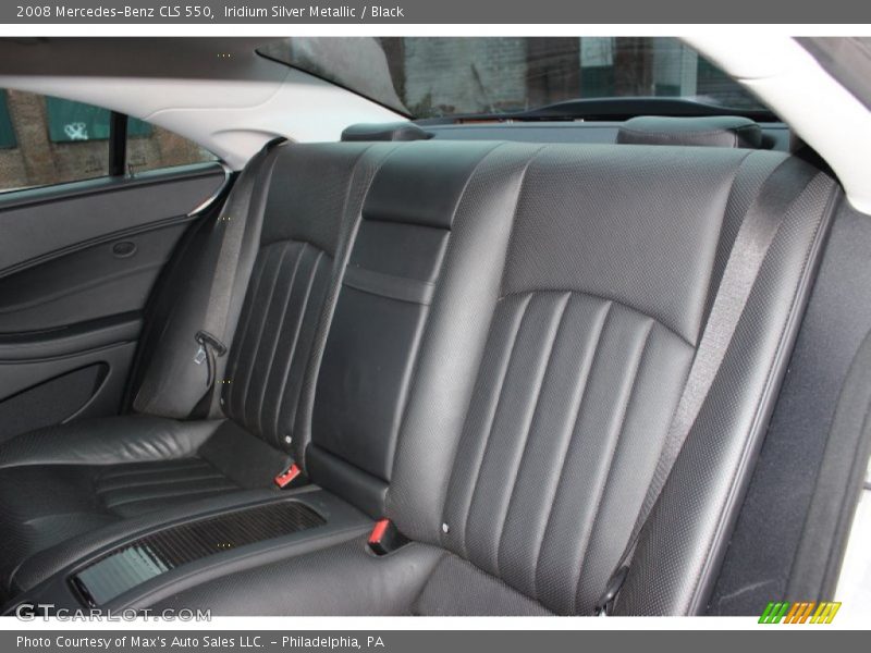 Iridium Silver Metallic / Black 2008 Mercedes-Benz CLS 550