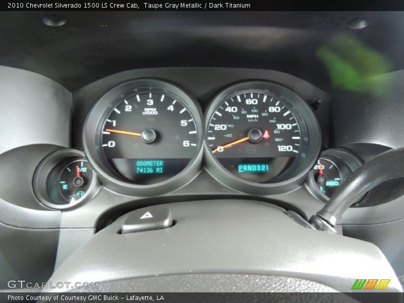  2010 Silverado 1500 LS Crew Cab LS Crew Cab Gauges