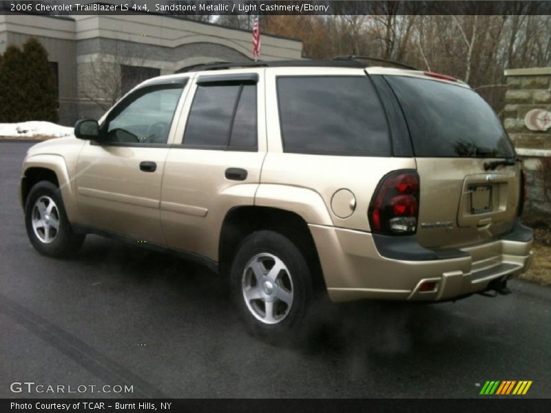 Sandstone Metallic / Light Cashmere/Ebony 2006 Chevrolet TrailBlazer LS 4x4
