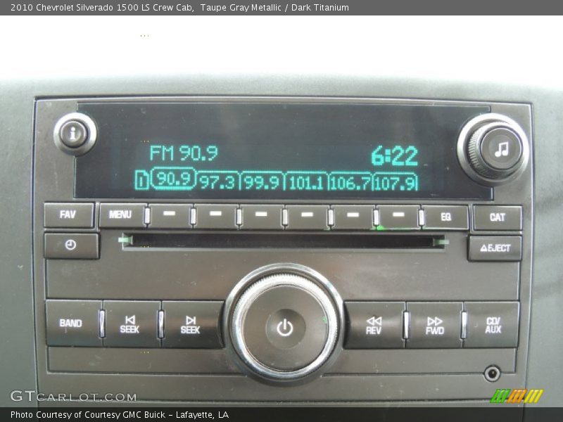 Audio System of 2010 Silverado 1500 LS Crew Cab
