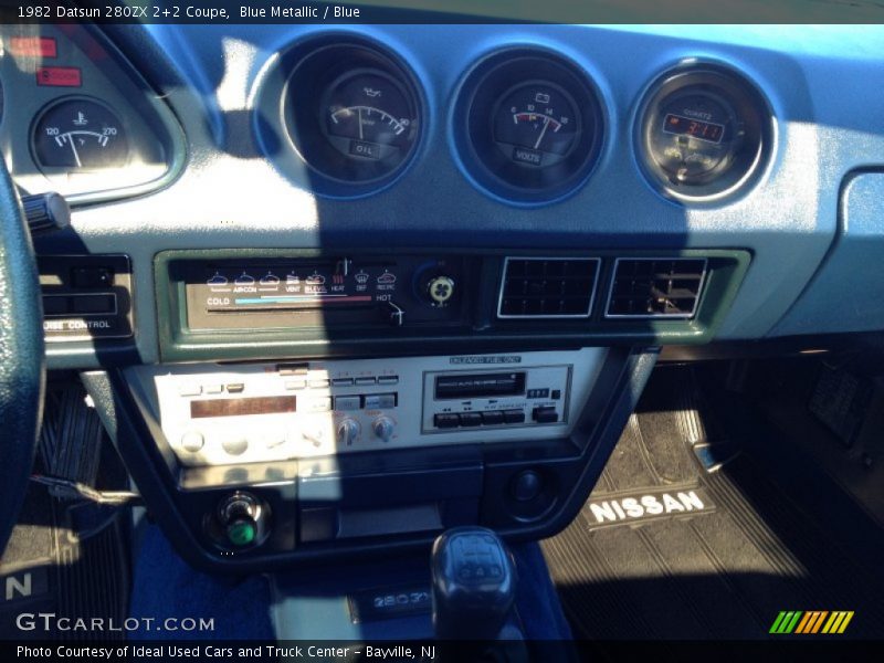Blue Metallic / Blue 1982 Datsun 280ZX 2+2 Coupe