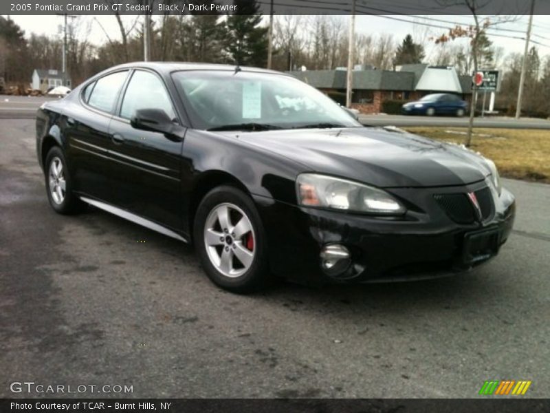 Black / Dark Pewter 2005 Pontiac Grand Prix GT Sedan