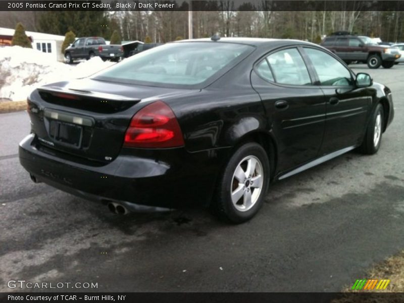 Black / Dark Pewter 2005 Pontiac Grand Prix GT Sedan