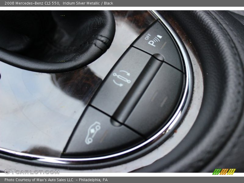 Iridium Silver Metallic / Black 2008 Mercedes-Benz CLS 550