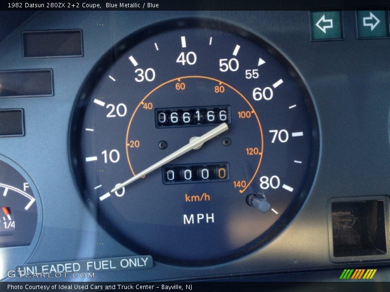 Blue Metallic / Blue 1982 Datsun 280ZX 2+2 Coupe