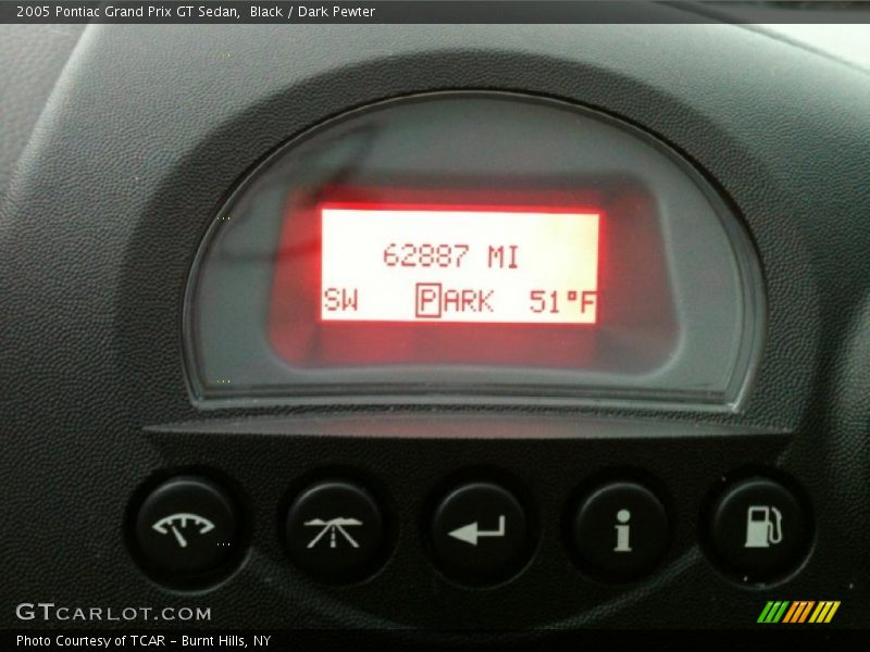 Black / Dark Pewter 2005 Pontiac Grand Prix GT Sedan