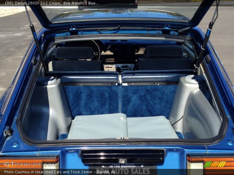 Blue Metallic / Blue 1982 Datsun 280ZX 2+2 Coupe