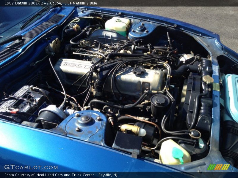  1982 280ZX 2+2 Coupe Engine - 2.8 Liter SOHC 12-Valve Inline 6 Cylinder