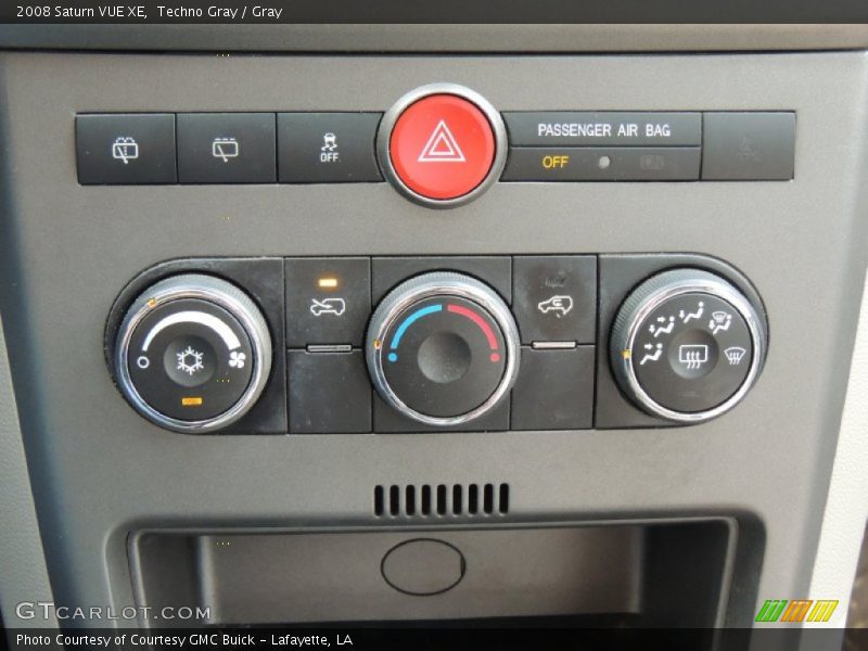 Controls of 2008 VUE XE