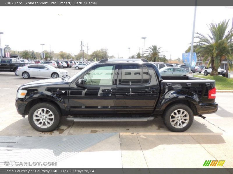 Black / Camel 2007 Ford Explorer Sport Trac Limited