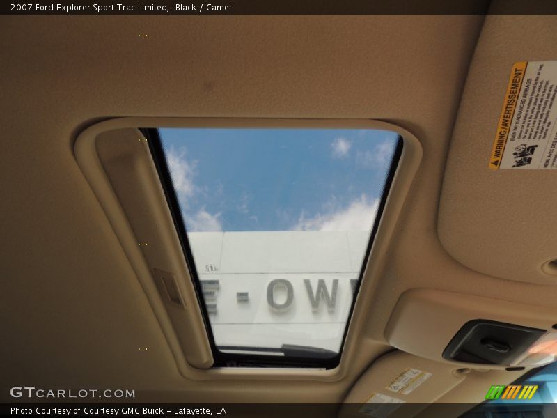 Black / Camel 2007 Ford Explorer Sport Trac Limited