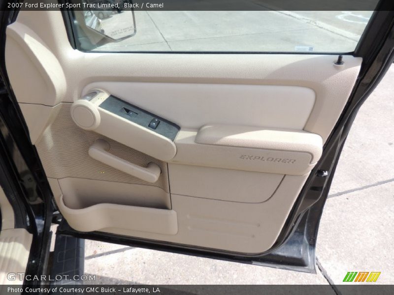 Black / Camel 2007 Ford Explorer Sport Trac Limited