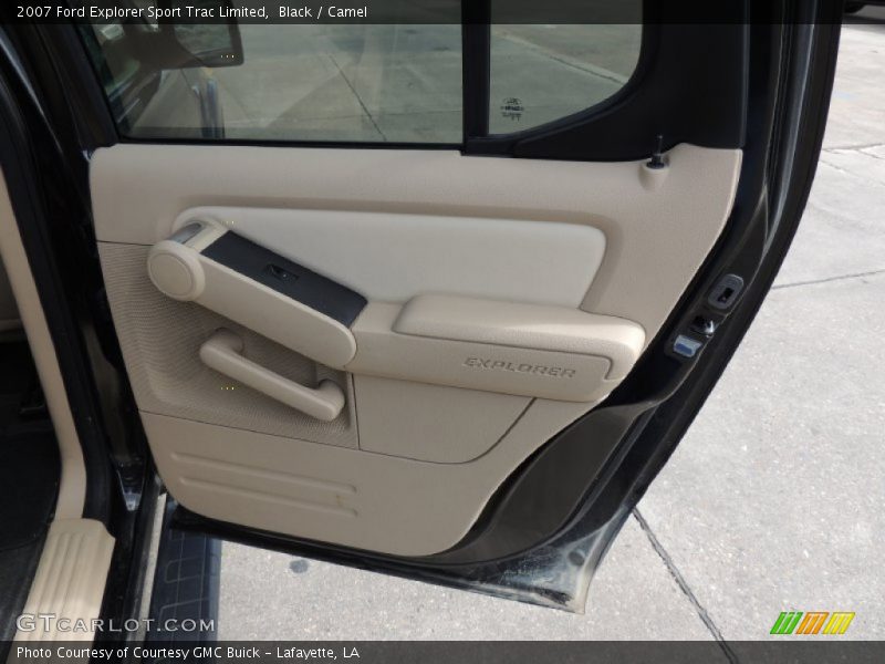 Black / Camel 2007 Ford Explorer Sport Trac Limited