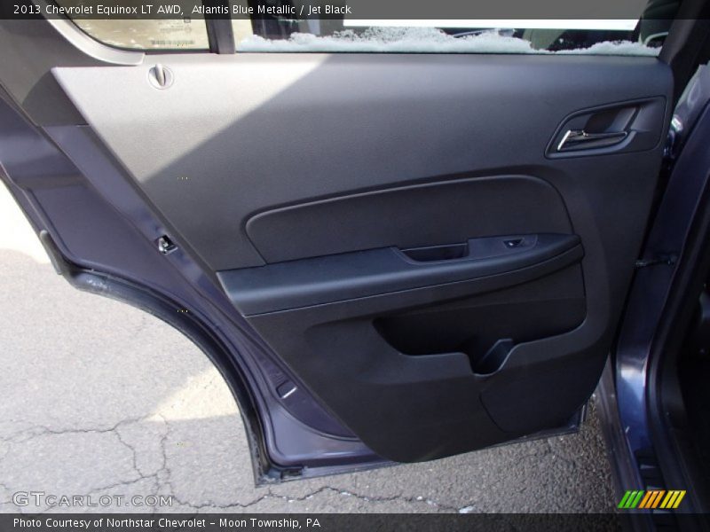 Atlantis Blue Metallic / Jet Black 2013 Chevrolet Equinox LT AWD