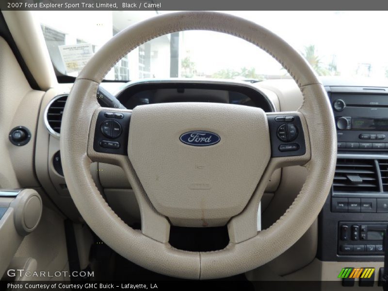 Black / Camel 2007 Ford Explorer Sport Trac Limited