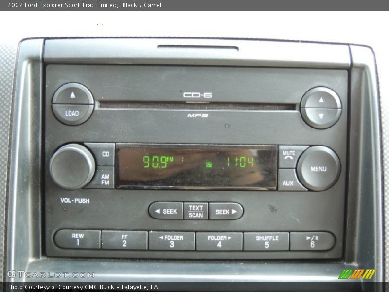 Black / Camel 2007 Ford Explorer Sport Trac Limited