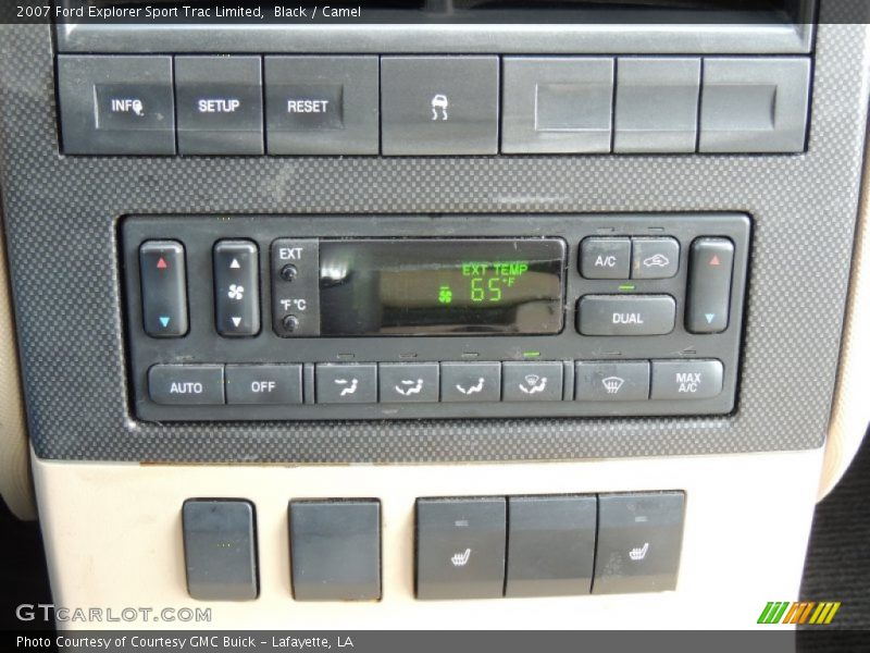 Black / Camel 2007 Ford Explorer Sport Trac Limited