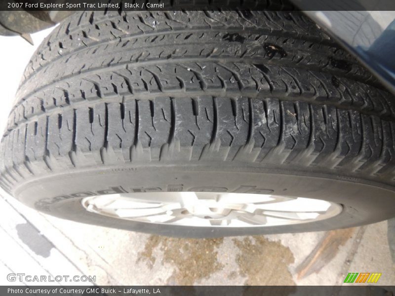 Black / Camel 2007 Ford Explorer Sport Trac Limited