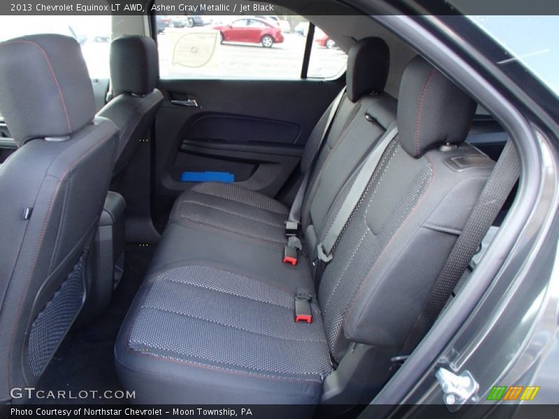 Ashen Gray Metallic / Jet Black 2013 Chevrolet Equinox LT AWD