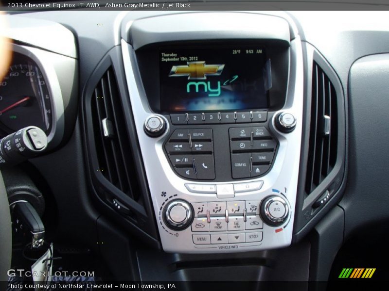 Ashen Gray Metallic / Jet Black 2013 Chevrolet Equinox LT AWD