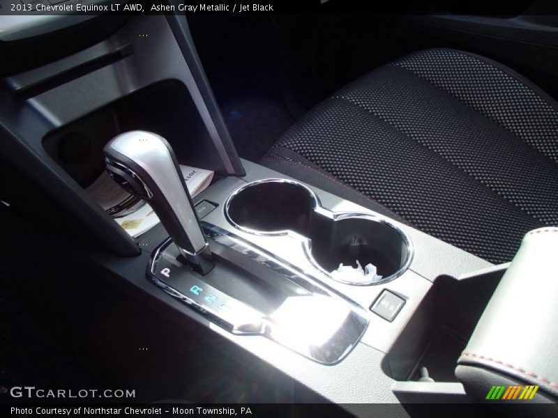 Ashen Gray Metallic / Jet Black 2013 Chevrolet Equinox LT AWD