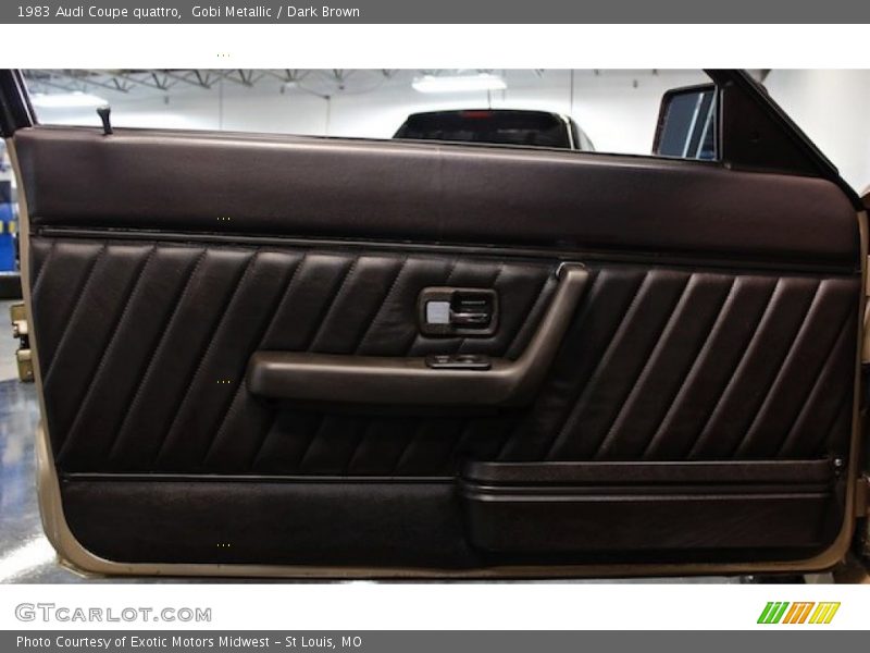 Door Panel of 1983 Coupe quattro