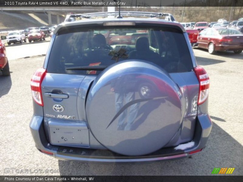Pacific Blue Metallic / Ash Gray 2010 Toyota RAV4 Limited V6 4WD