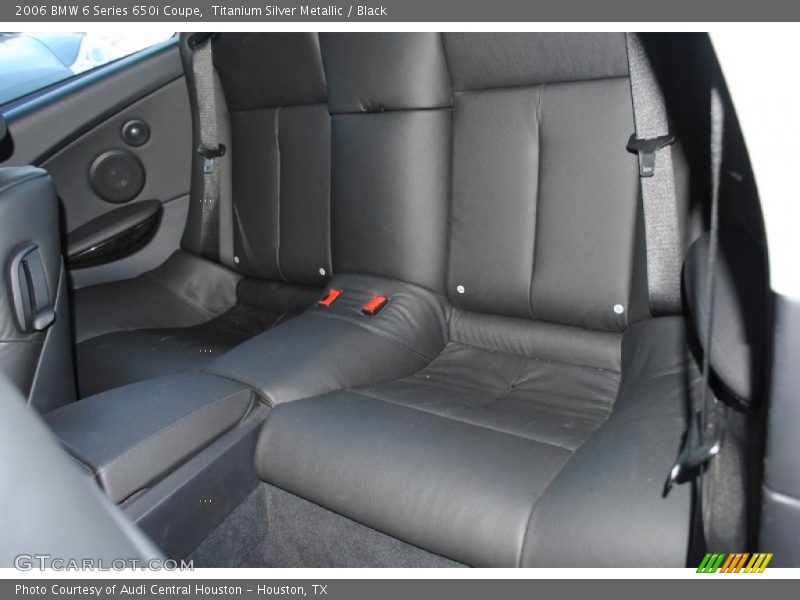 Titanium Silver Metallic / Black 2006 BMW 6 Series 650i Coupe