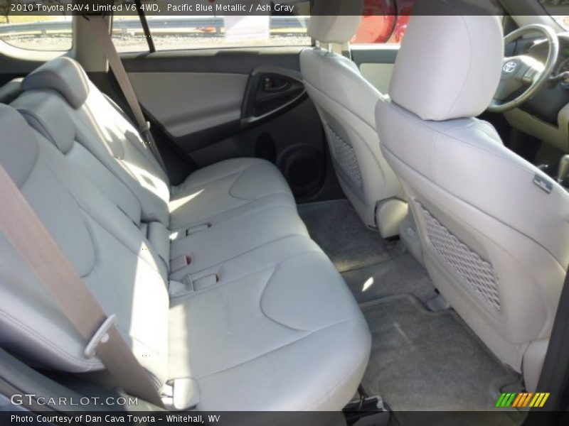 Rear Seat of 2010 RAV4 Limited V6 4WD