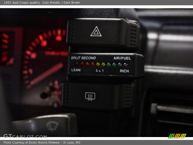Gobi Metallic / Dark Brown 1983 Audi Coupe quattro