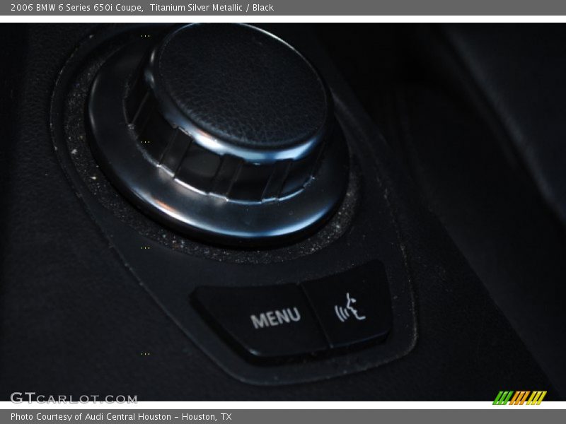 Titanium Silver Metallic / Black 2006 BMW 6 Series 650i Coupe