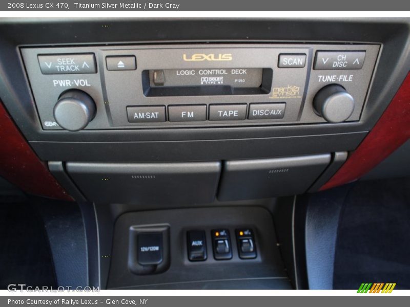 Titanium Silver Metallic / Dark Gray 2008 Lexus GX 470