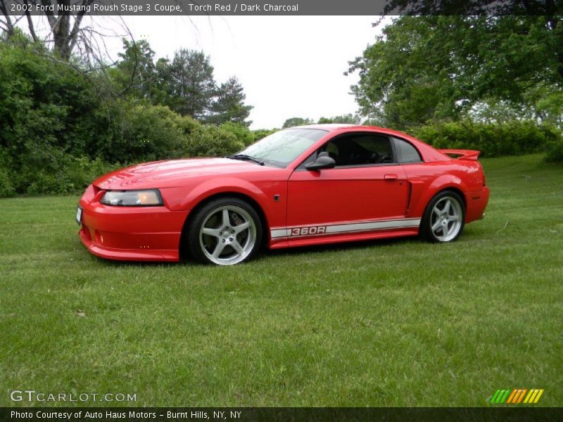 Front 3/4 View of 2002 Mustang Roush Stage 3 Coupe