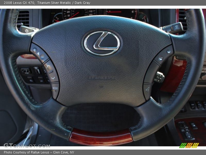 Titanium Silver Metallic / Dark Gray 2008 Lexus GX 470