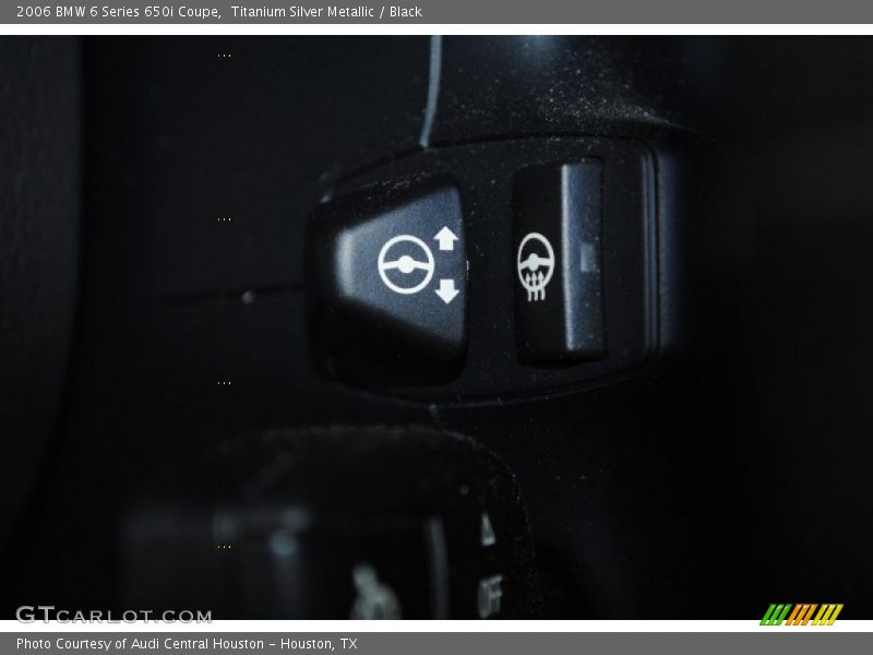 Titanium Silver Metallic / Black 2006 BMW 6 Series 650i Coupe