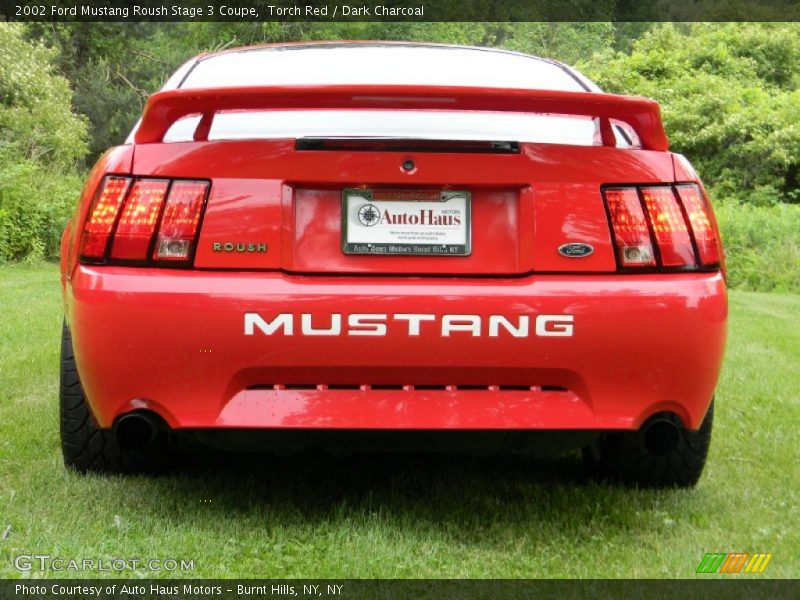 Torch Red / Dark Charcoal 2002 Ford Mustang Roush Stage 3 Coupe