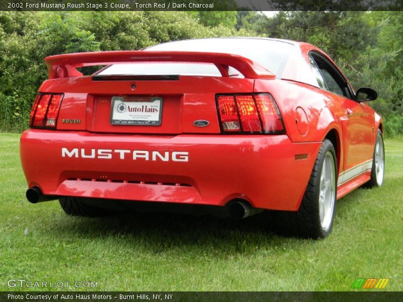 Torch Red / Dark Charcoal 2002 Ford Mustang Roush Stage 3 Coupe