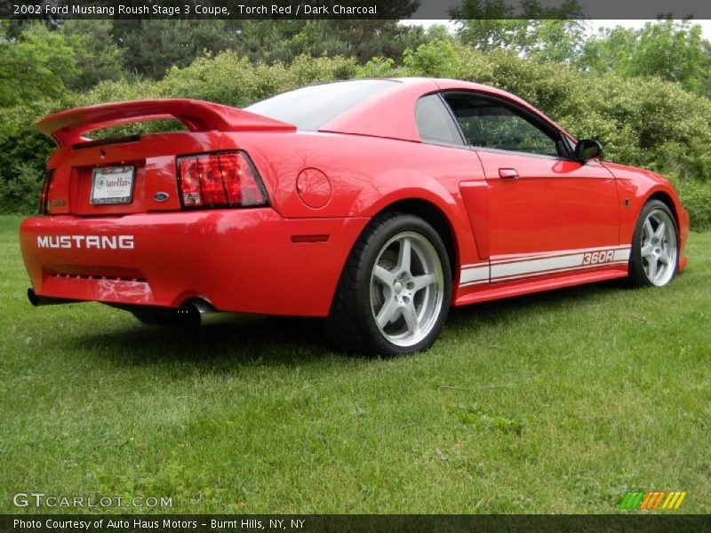 Torch Red / Dark Charcoal 2002 Ford Mustang Roush Stage 3 Coupe