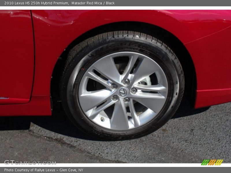 Matador Red Mica / Black 2010 Lexus HS 250h Hybrid Premium