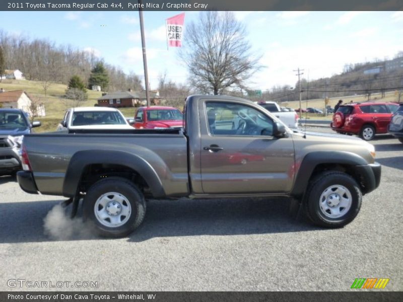 Pyrite Mica / Graphite Gray 2011 Toyota Tacoma Regular Cab 4x4