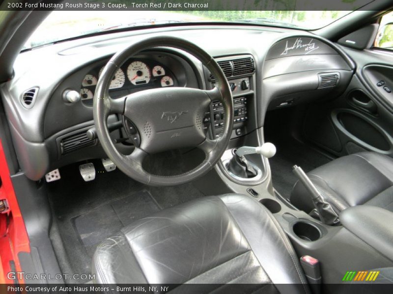 Dark Charcoal Interior - 2002 Mustang Roush Stage 3 Coupe 