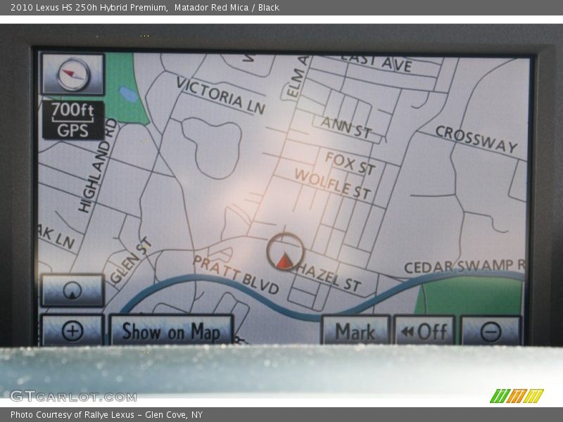 Matador Red Mica / Black 2010 Lexus HS 250h Hybrid Premium