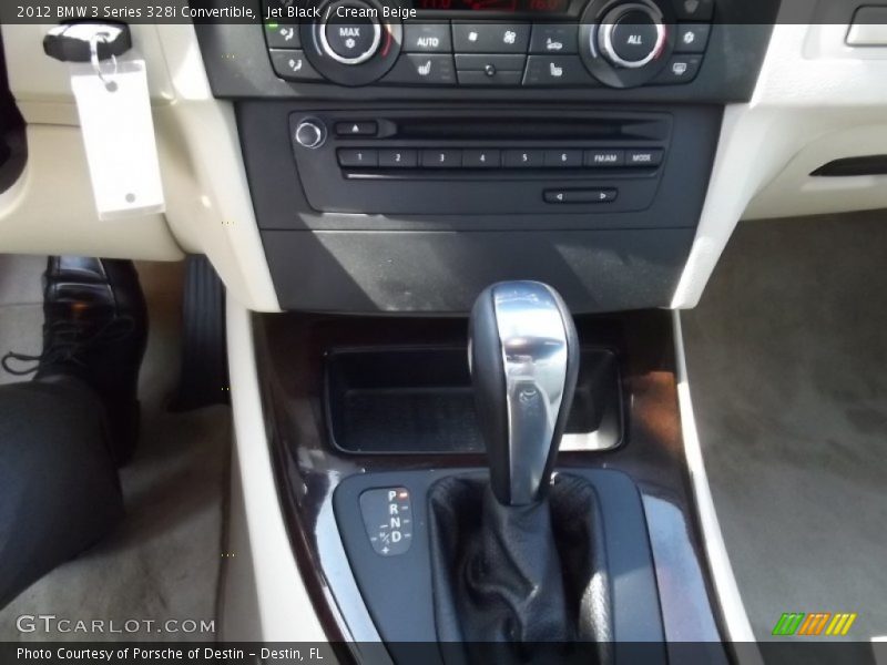Jet Black / Cream Beige 2012 BMW 3 Series 328i Convertible