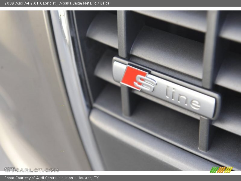 Alpaka Beige Metallic / Beige 2009 Audi A4 2.0T Cabriolet