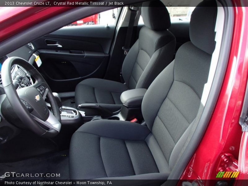 Crystal Red Metallic Tintcoat / Jet Black 2013 Chevrolet Cruze LT