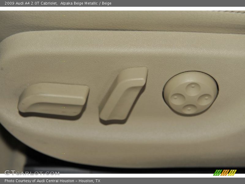 Alpaka Beige Metallic / Beige 2009 Audi A4 2.0T Cabriolet